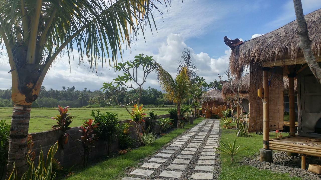 Bali Tiger Surf and Beach Camp Hotel Pulukan Exterior foto