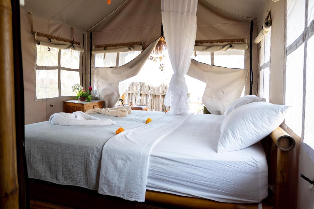 Bali Tiger Surf and Beach Camp Hotel Pulukan Exterior foto